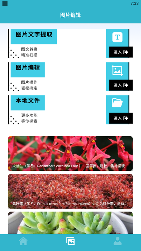 動植物識別