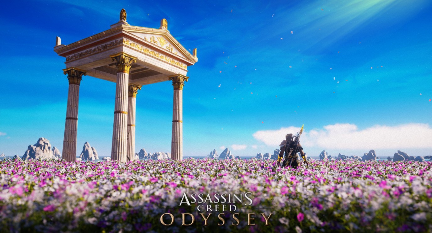 《Wallpaper Engine》刺客信條奧德賽花海動態(tài)壁紙