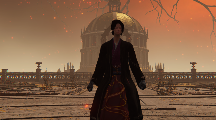 《艾爾登法環》只狼永真替換魔法劍士套MOD