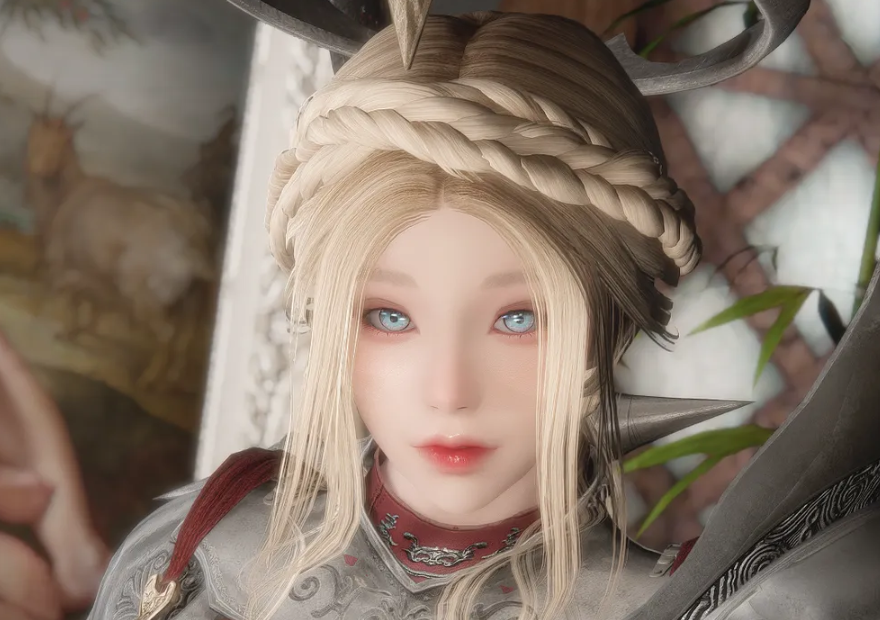 《上古卷軸5：天際重制版》韓風絕美女隨從憫雭和憫希MOD