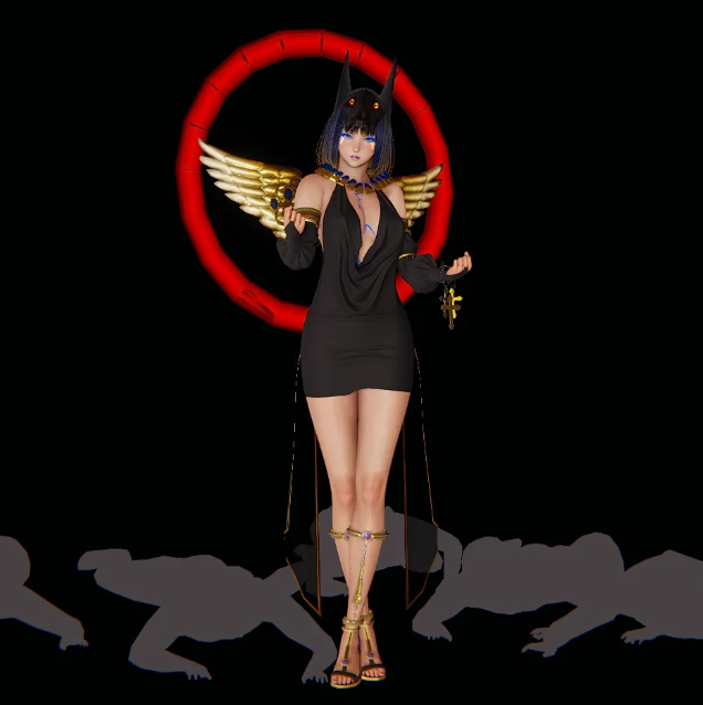 《AI少女》古埃及葬送之神阿努比斯美少女MOD