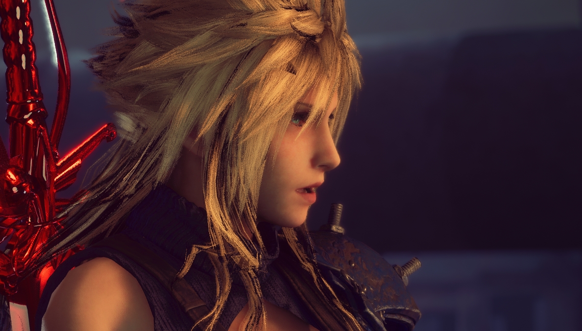 《最終幻想7：重制版》華麗發(fā)型版女克勞德MOD