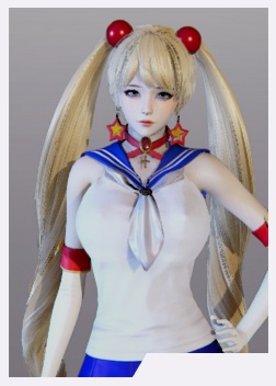 《AI少女》藍白水手服美少女戰(zhàn)士MOD