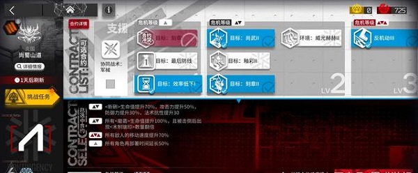 《明日方舟》淵默行動尚蜀山道8級攻略