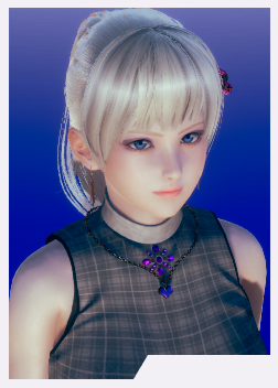 《AI少女》金色馬尾辮無(wú)袖襯衫小姐姐MOD