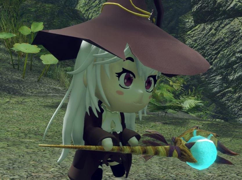 《怪物獵人崛起：曙光》可愛魔女拉瑪拉替換隨從貓MOD