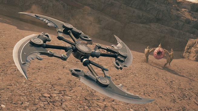 《最終幻想7：重制版》引擎手里劍替換鋼鐵收割者MOD