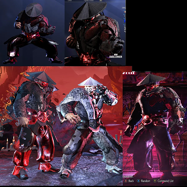 《街頭霸王6》豪鬼惡魔戰士套裝MOD