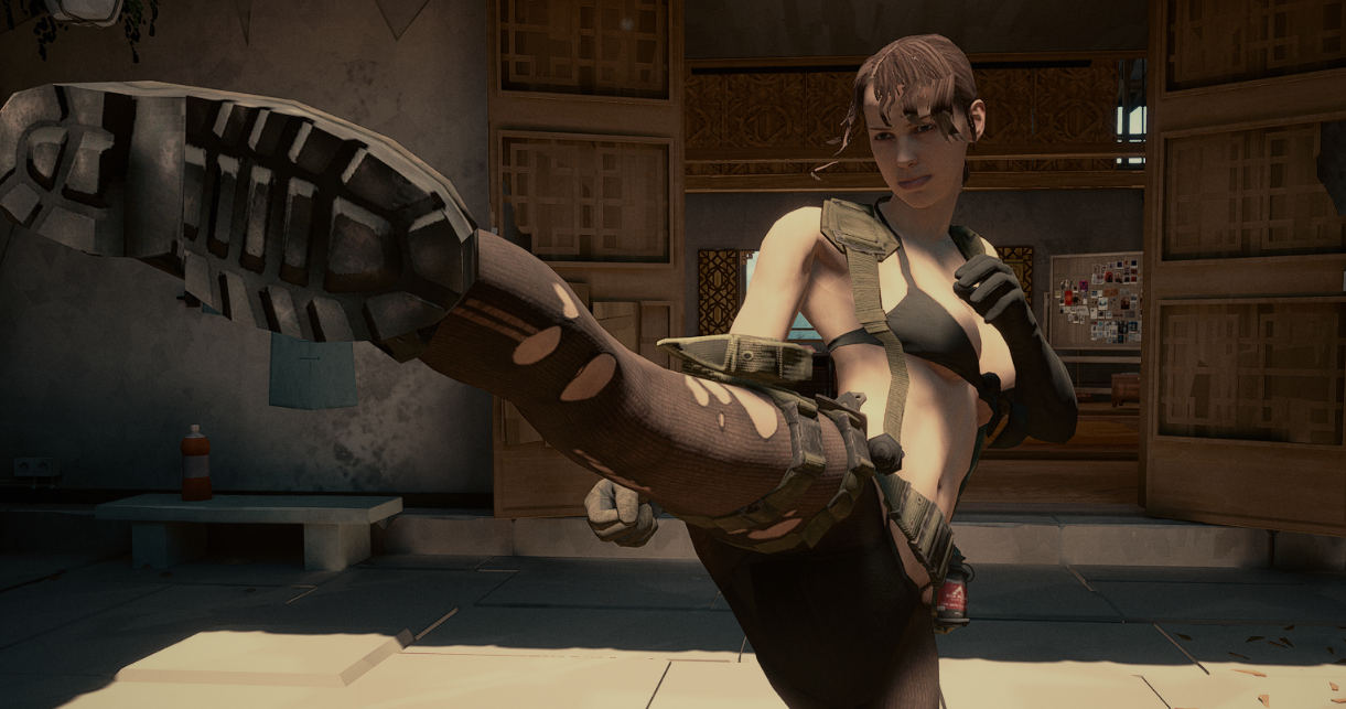 《師父》女性外觀合金裝備幻痛靜靜MOD