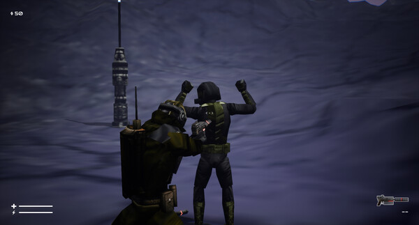 在一顆遙遠寒冷的星球下