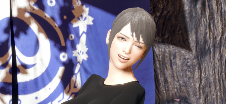 《怪物獵人崛起：曙光》性感黑色冬季貼身保暖內衣MOD