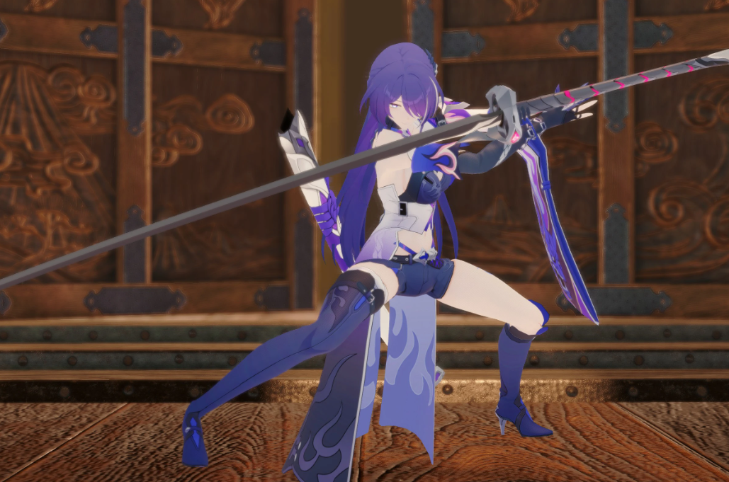 《怪物獵人崛起：曙光》星穹鐵道黃泉MOD
