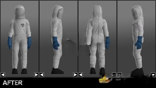 《僵尸毀滅工程》白色防護服MOD