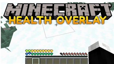 《我的世界》更美觀的血條HealthOverlayMod
