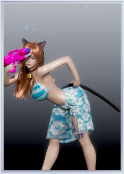 《ROOM Girl》夏日泳裝水槍貓娘MOD