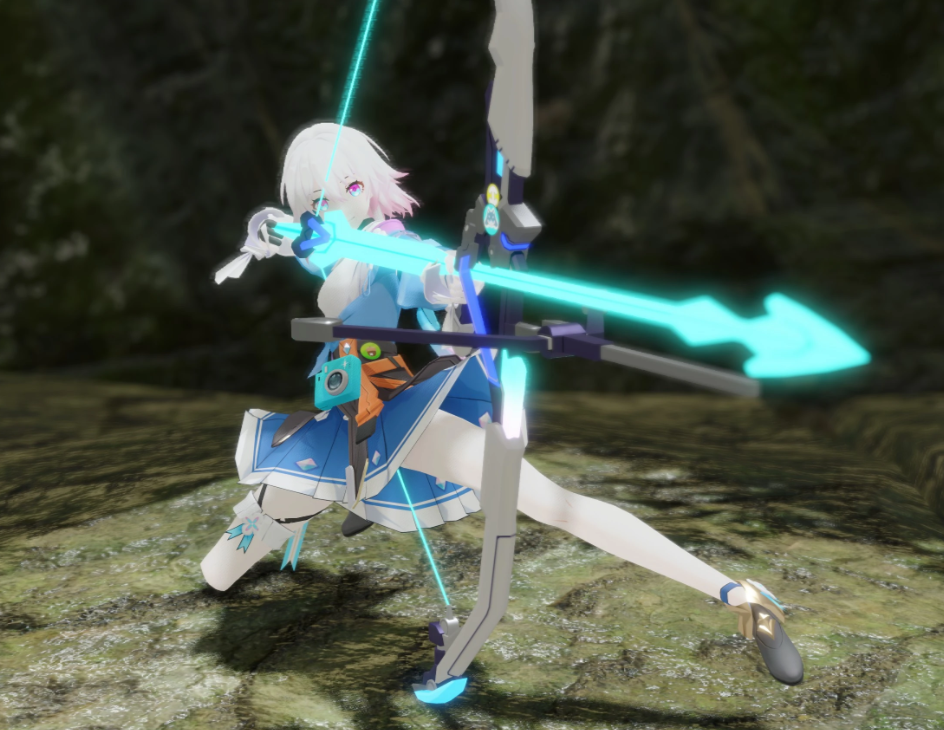 《怪物獵人崛起：曙光》星穹鐵道三月七MOD