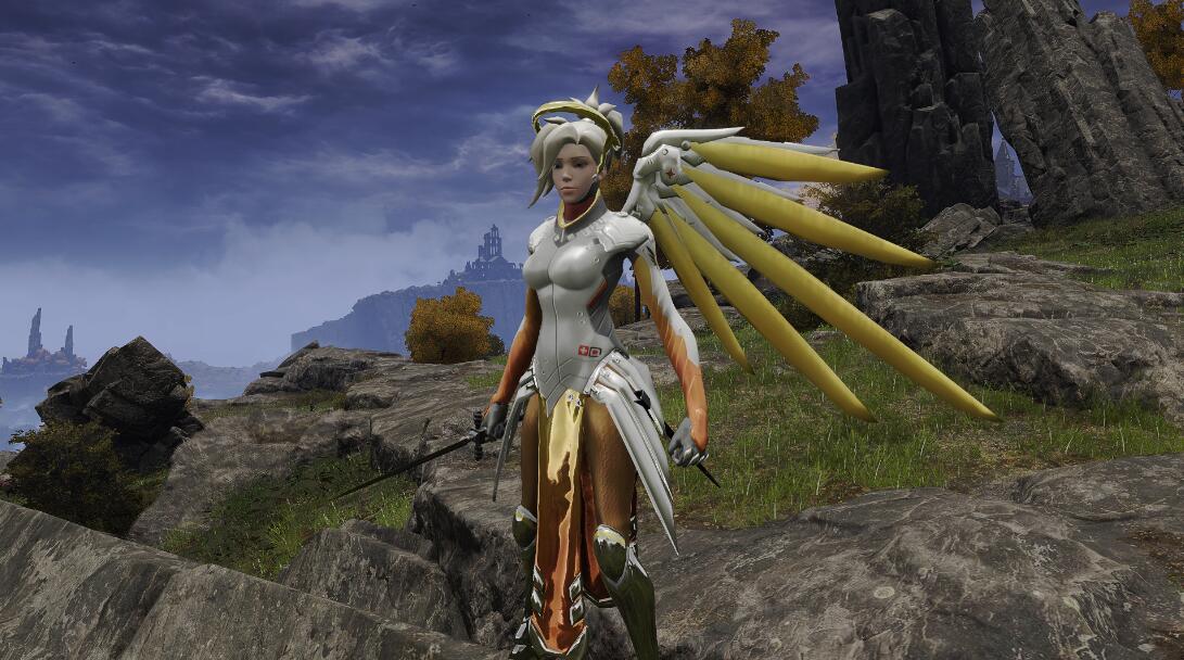 《艾爾登法環》守望先鋒天使MOD
