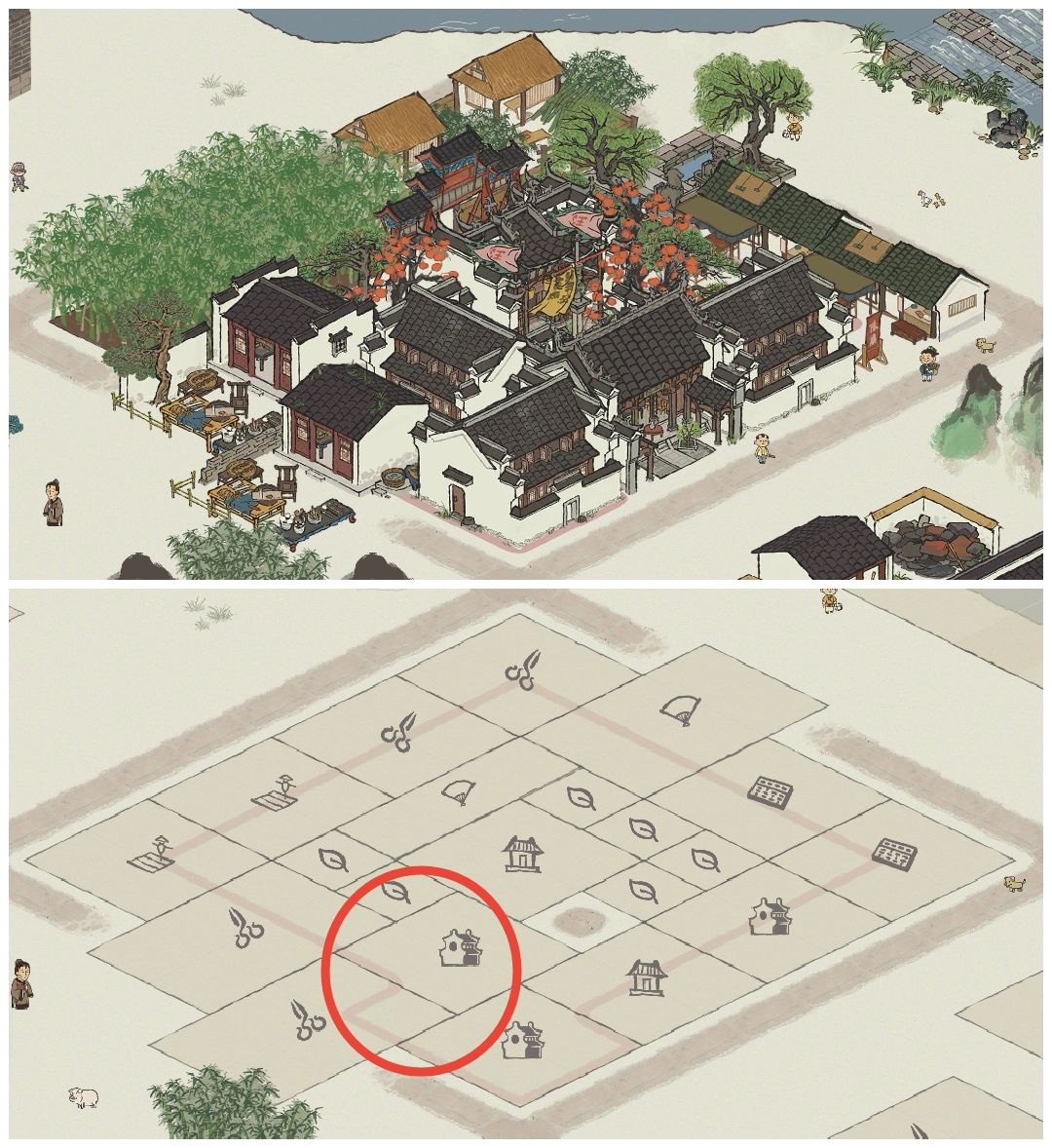 《江南百景圖》汪氏家祠三升四布局技巧