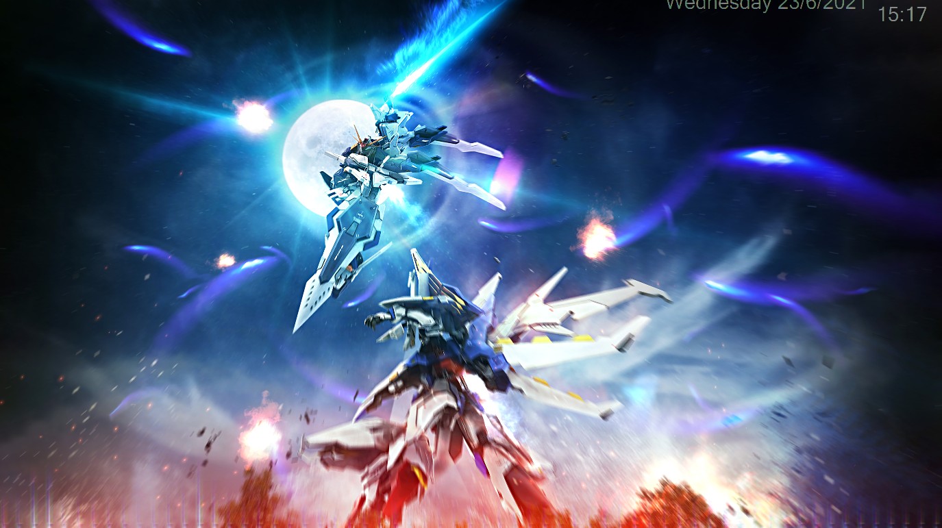 《Wallpaper Engine》閃光的哈薩維柯西高達vs佩涅羅佩動態壁紙