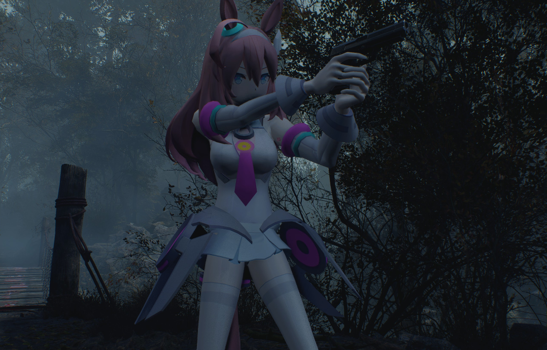 《生化危機4：重制版》賽馬娘美蒲波旁替換里昂MOD[正式版]