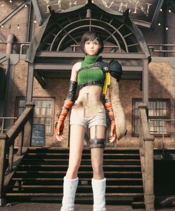 《最終幻想7：重制版》尤菲經典外觀MOD