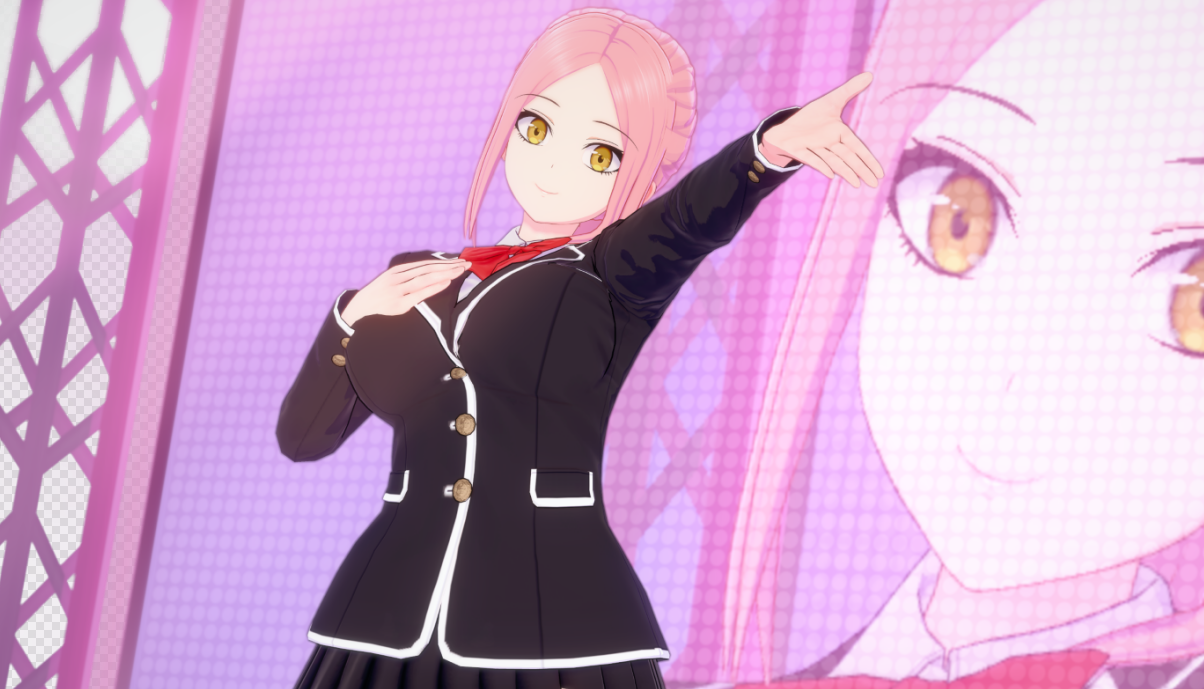 《戀活Sunshine》粉毛活力制服美少女MOD