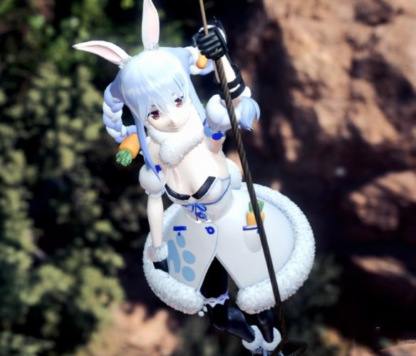 《怪物獵人世界：冰原》虛擬Vtuber兔田佩克拉模型MOD