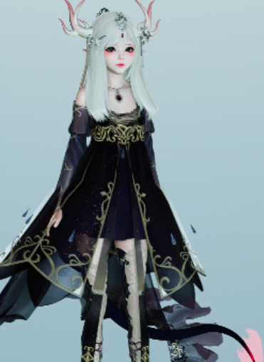 《AI少女》嬌小可愛白毛龍女MOD