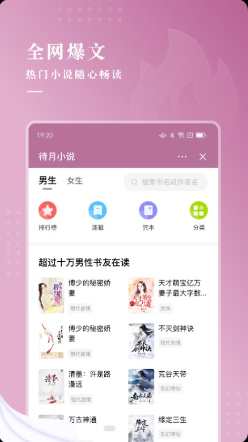 待月小說