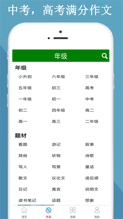 滿分作文知識大全