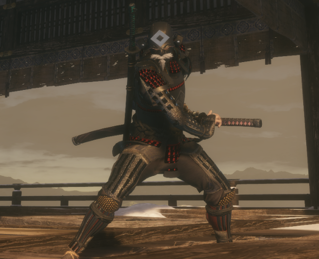 《只狼：影逝二度》主角狼獲得赤備軍戰甲MOD