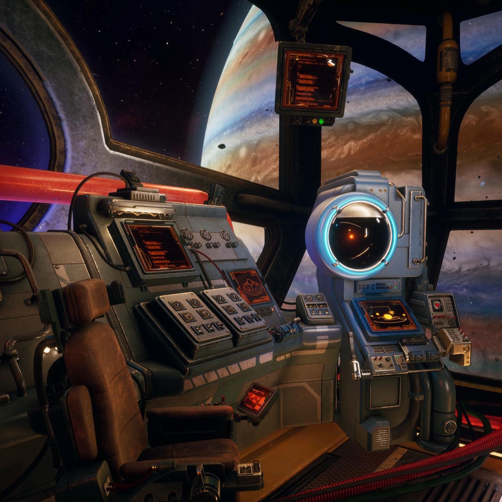 《Wallpaper Engine》宇宙飛船駕駛艙4K場景動態(tài)壁紙