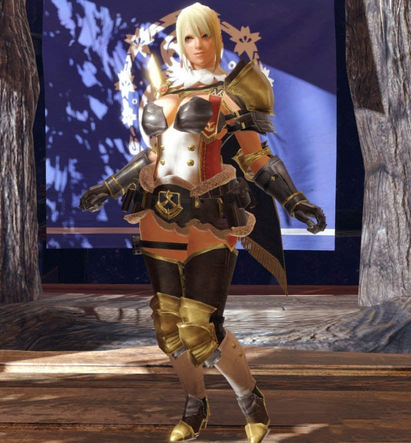 《怪物獵人：崛起》王國(guó)輕裝騎士套清涼化MOD