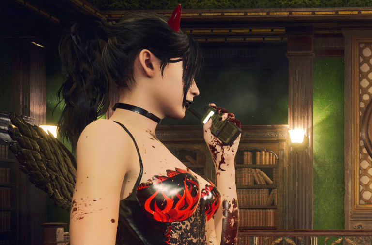 《生化危機2：重制版》克萊爾邪魅惡魔外觀MOD