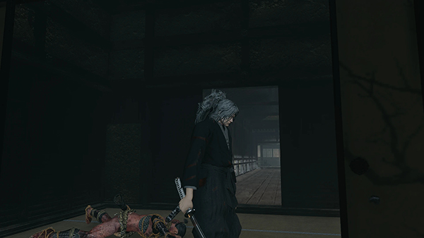 《只狼：影逝二度》黑藍武士和服MOD