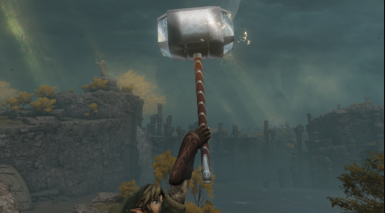 《艾爾登法環》漫威雷神之錘替換石槌MOD