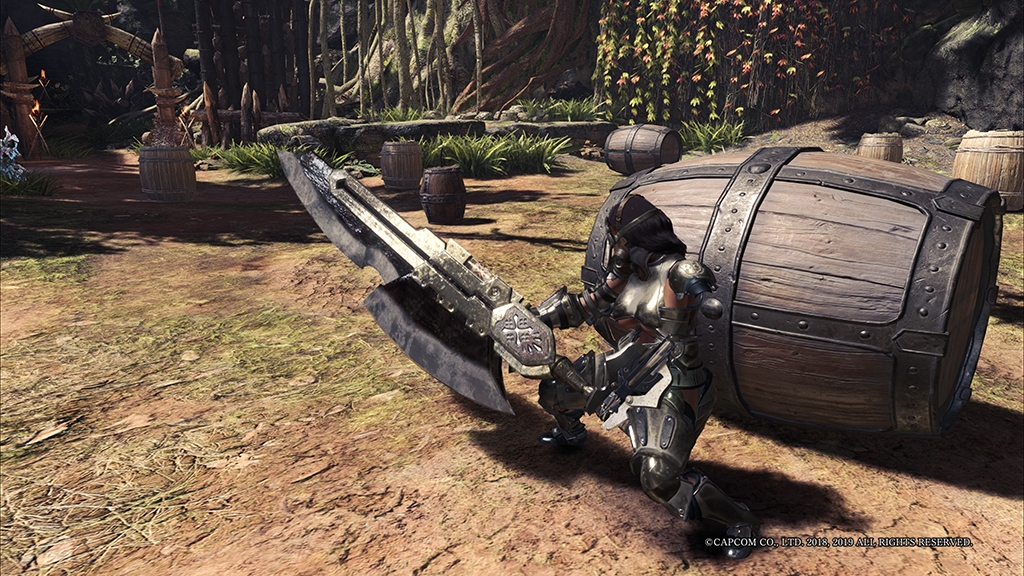 《怪物獵人：世界》金屬風(fēng)碎骨斬斧MOD