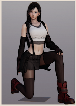《AI少女》最終幻想系列女主角蒂法MOD