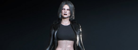 《生化危機3：重制版》吉爾沙漠玫瑰上身漁網MOD