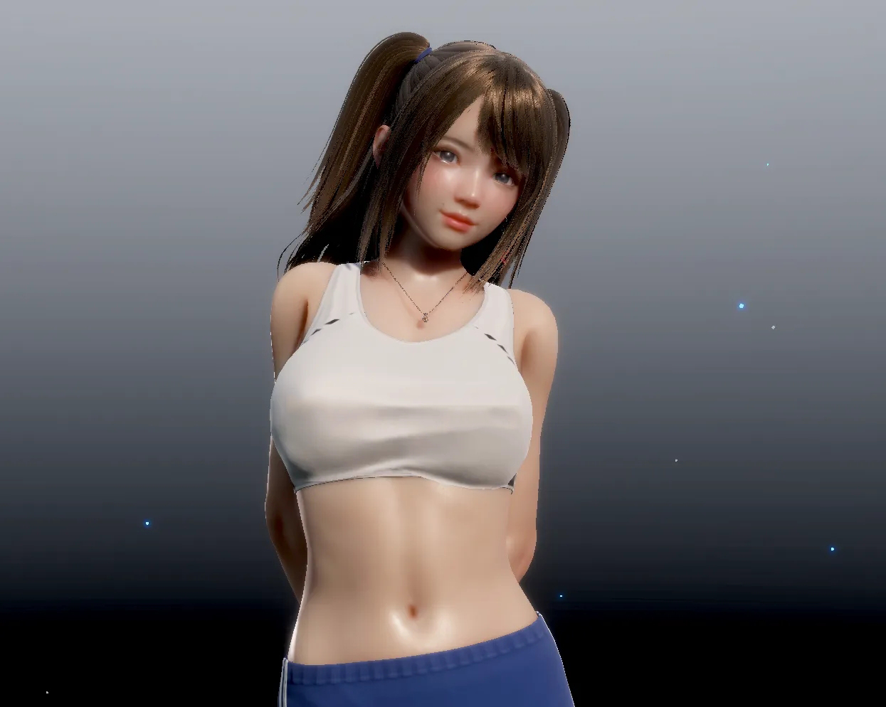 《ROOM Girl》純欲系辦公室雙馬尾女神MOD