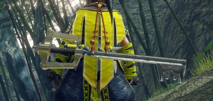 《怪物獵人：崛起》王國之心鍵刃MOD