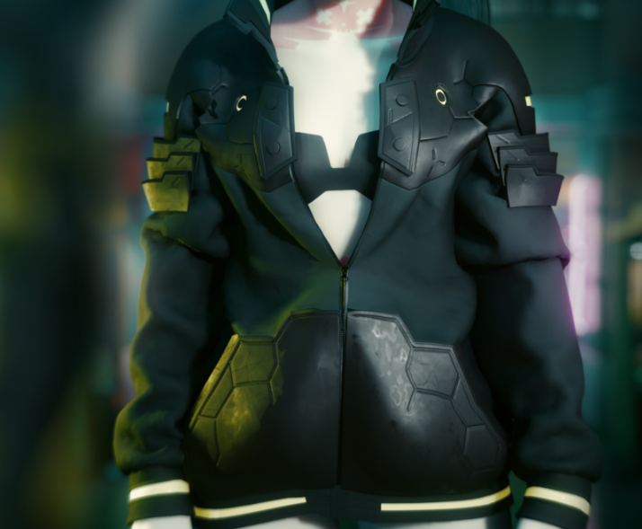 《賽博朋克2077》邊緣行者麗貝卡夾克MOD
