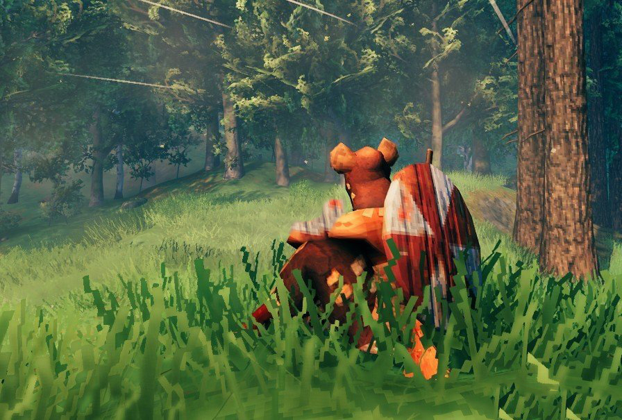 《Valheim：英靈神殿》豺狼玩偶裝MOD