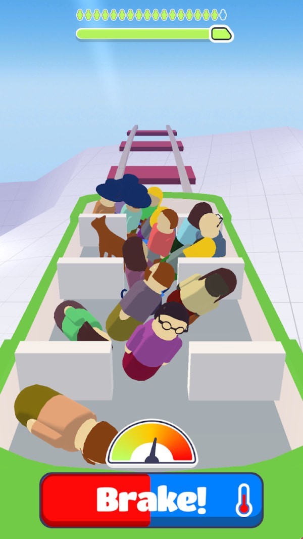 擁擠的過山車