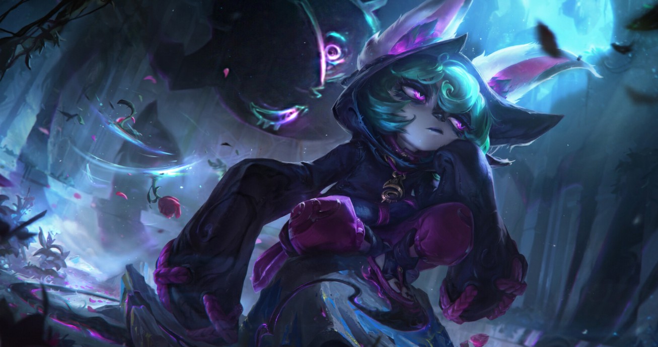 《Wallpaper Engine》LOL薇克絲英雄原畫(huà)動(dòng)態(tài)壁紙