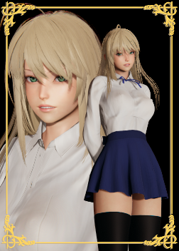 《AI少女》清純金發美少女MOD