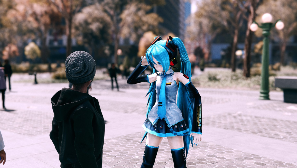 《漫威蜘蛛俠：重制版》初音未來蜘蛛俠MOD