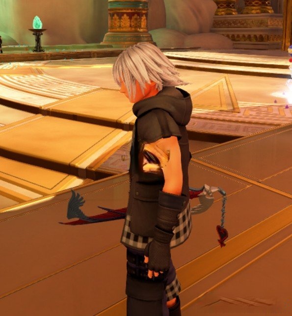 《王國之心3》去除利庫服裝黃色裝飾MOD