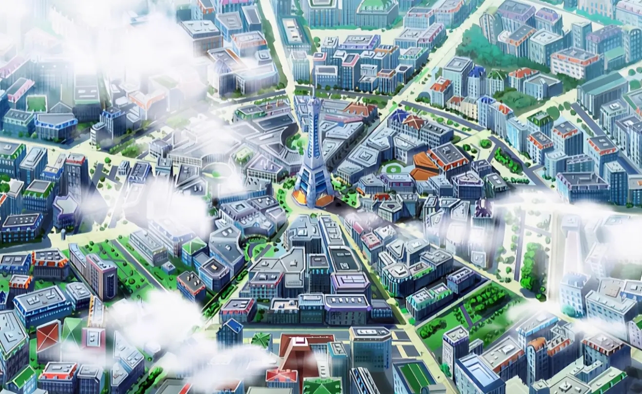 《寶可夢》系列中那些令人驚嘆的四個(gè)大城市。