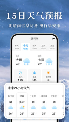 準雨天氣